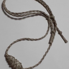 ヘンプ編みネックレス　NO30のサムネイル