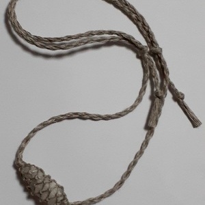 ヘンプ編みネックレス　NO30