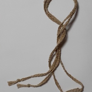 ヘンプ編みネックレス　NO11