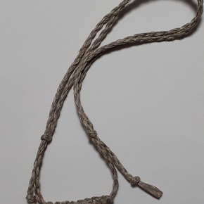 ヘンプ編みネックレス　NO29のサムネイル