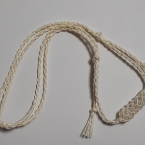 ヘンプ編みネックレス　NO16